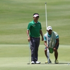 jay bayron with his brother caddie