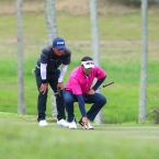 quiban and rhounimi in hole 17